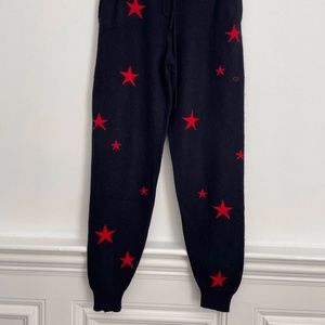 Cashmere jogging style pants
